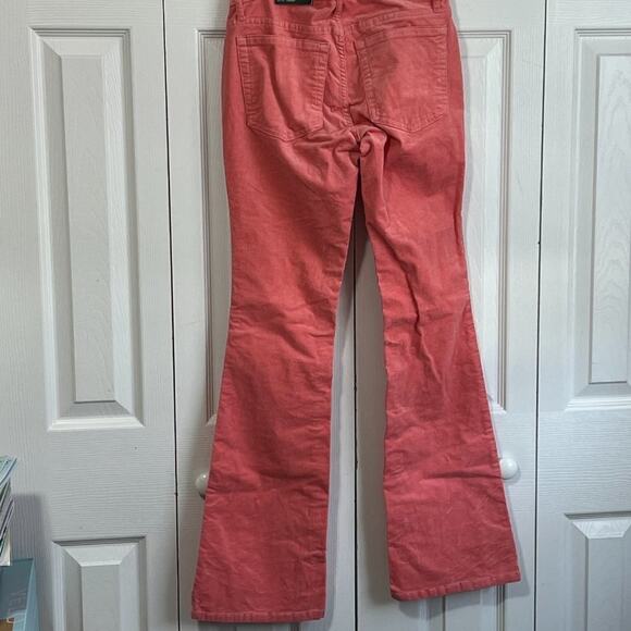 Wild Fable Corduroy coral pink   Flare Jeans Womens Size 0 Low-Rise - Picture 3 of 9